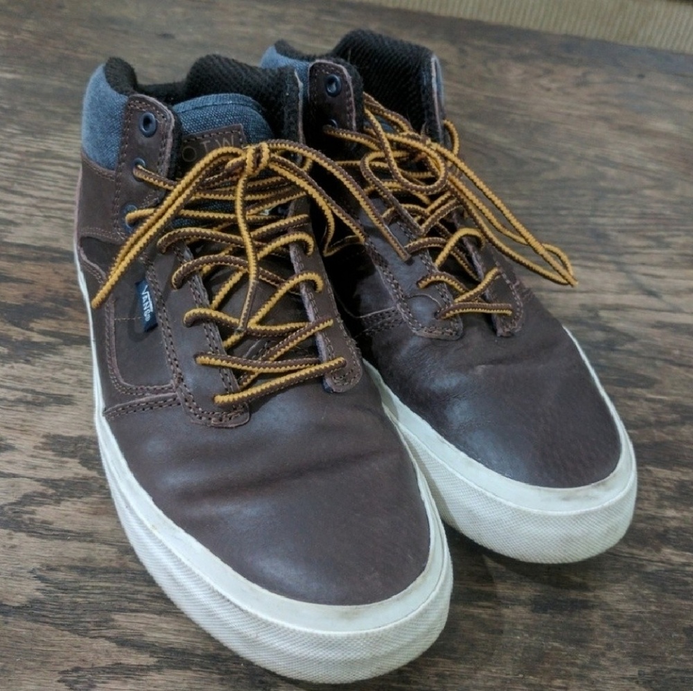 Vans Brown Leather Bedfords